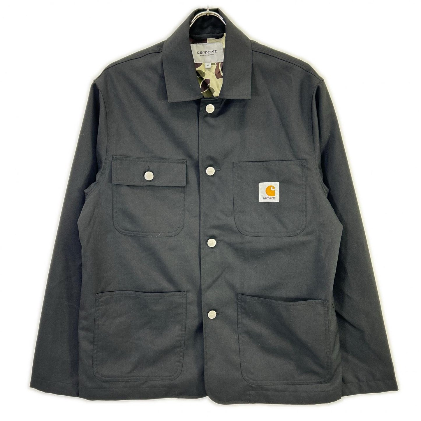SEATON BLAZER Carhartt Camo-Lined Jacket Black Size XS