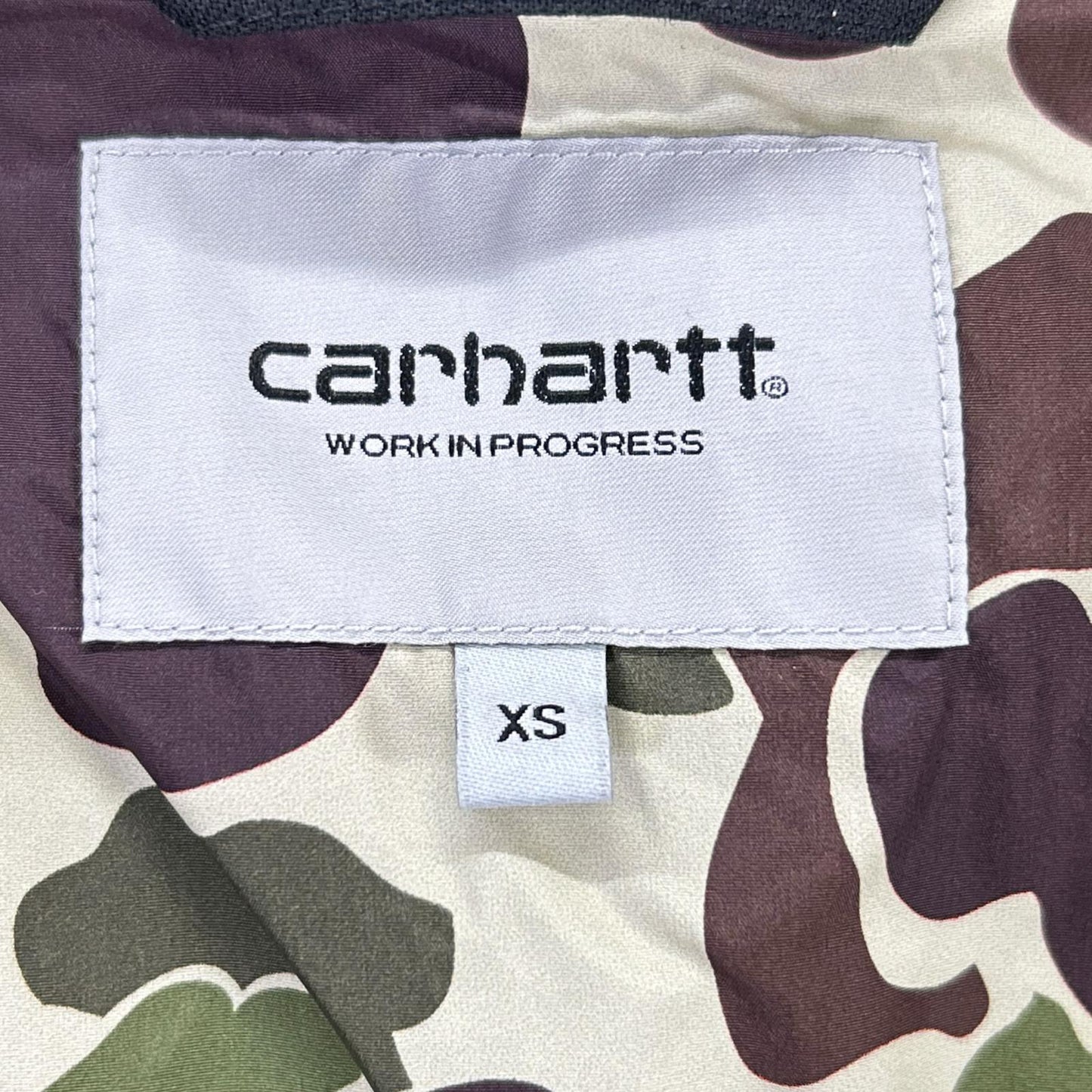SEATON BLAZER Carhartt Camo-Lined Jacket Black Size XS