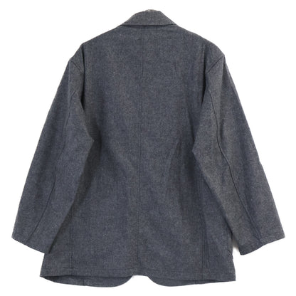 Timc Inc. Flannel Single-Breasted Jacket Gray Size M/M