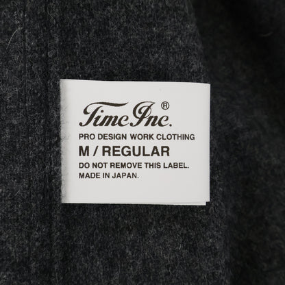 Timc Inc. Flannel Single-Breasted Jacket Gray Size M/M
