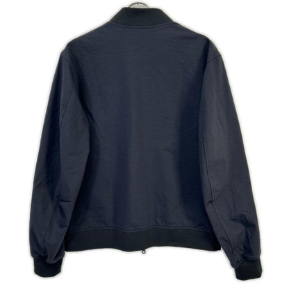 MAUVE Duplex Cotton Jersey Travel MA-1 Bomber Gray Size 46