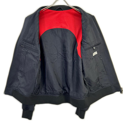 MAUVE Duplex Cotton Jersey Travel MA-1 Bomber Gray Size 46