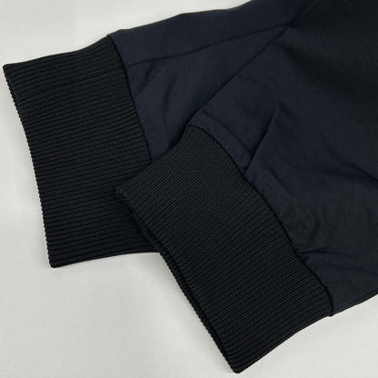 MAUVE Duplex Cotton Jersey Slim Travel Joggers Navy Size 50