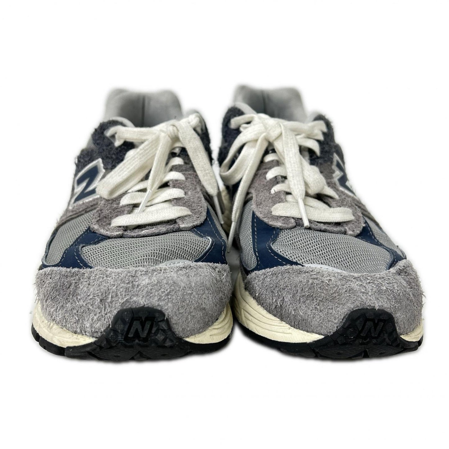 NEW BALANCE M2002REL Suede Mesh Sneakers Gray Size 8.5