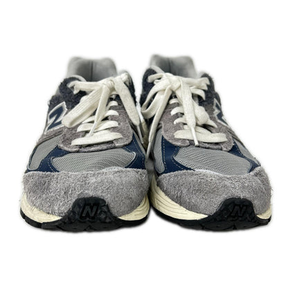 NEW BALANCE M2002REL Suede Mesh Sneakers Gray Size 8.5