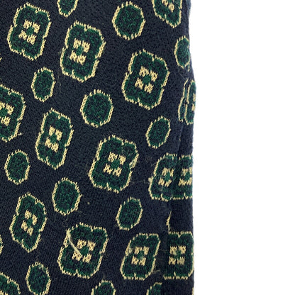 L.B.M. 1911 L.B.M. Black Green Geometric 2B Blazer