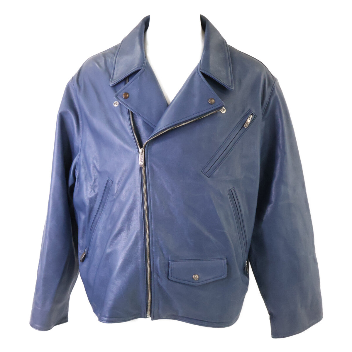 Porter Classic Cowhide Double Riders Jacket Size XXL