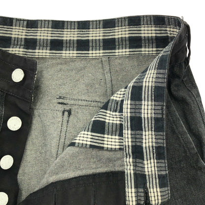 Porter Classic KENDO DENIM Button Fly Denim Black Size L