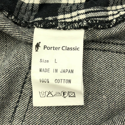 Porter Classic KENDO DENIM Button Fly Denim Black Size L