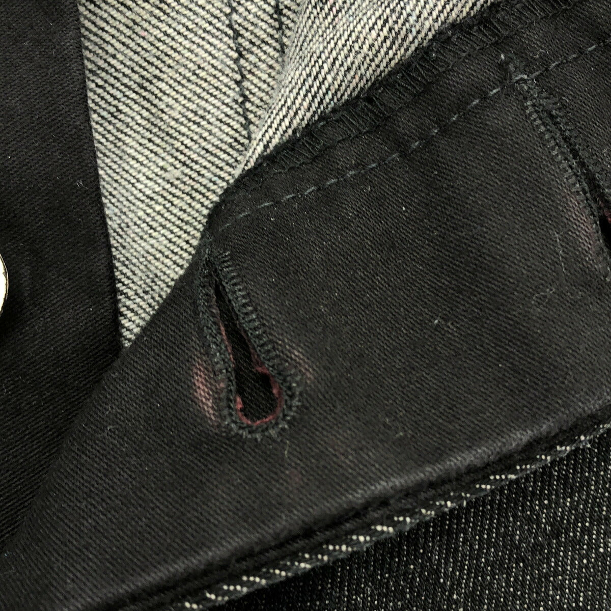 Porter Classic KENDO DENIM Button Fly Denim Black Size L