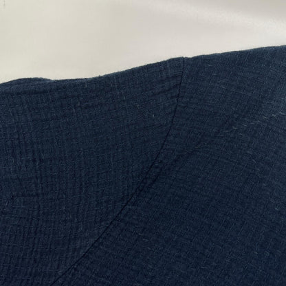 Porter Classic Indigo SASHIKO Super Light Sweatshirt Size 2