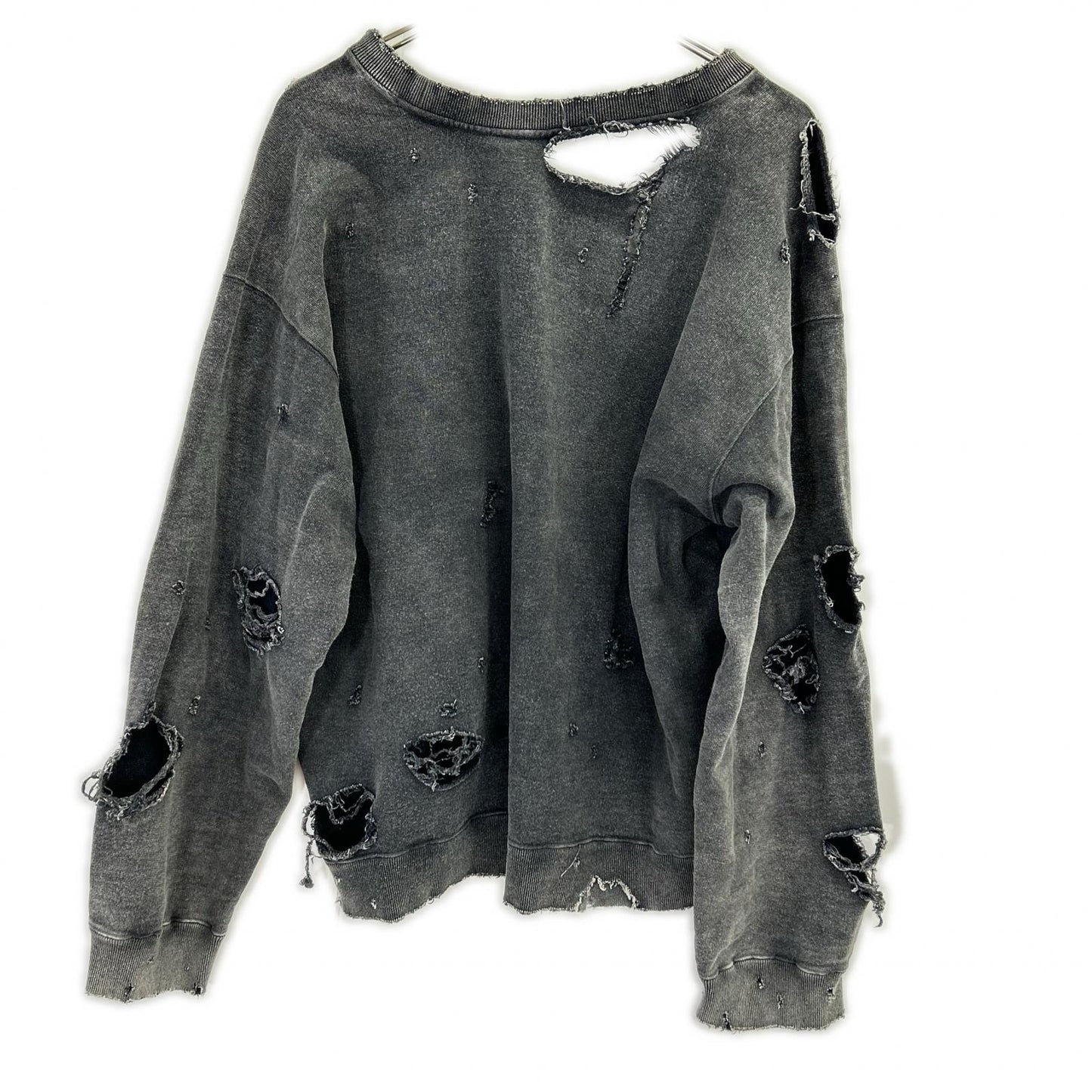 ANCELLM 25SS Hard Crash Sweatshirt Black Size 1
