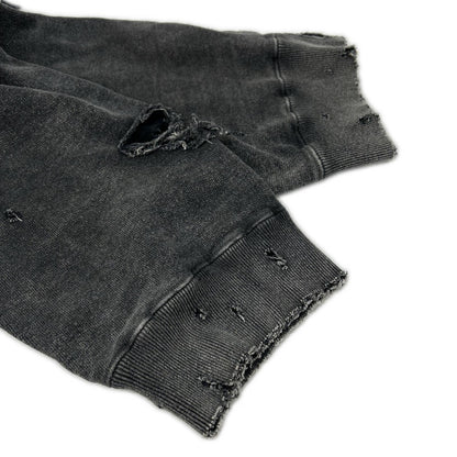 ANCELLM 25SS Hard Crash Sweatshirt Black Size 1