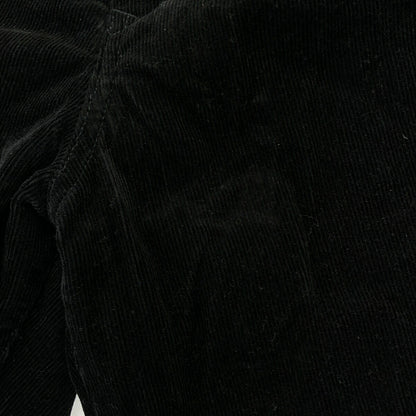 OLDMAN'S TAILOR Corduroy Button Fly Pants Black Size 38
