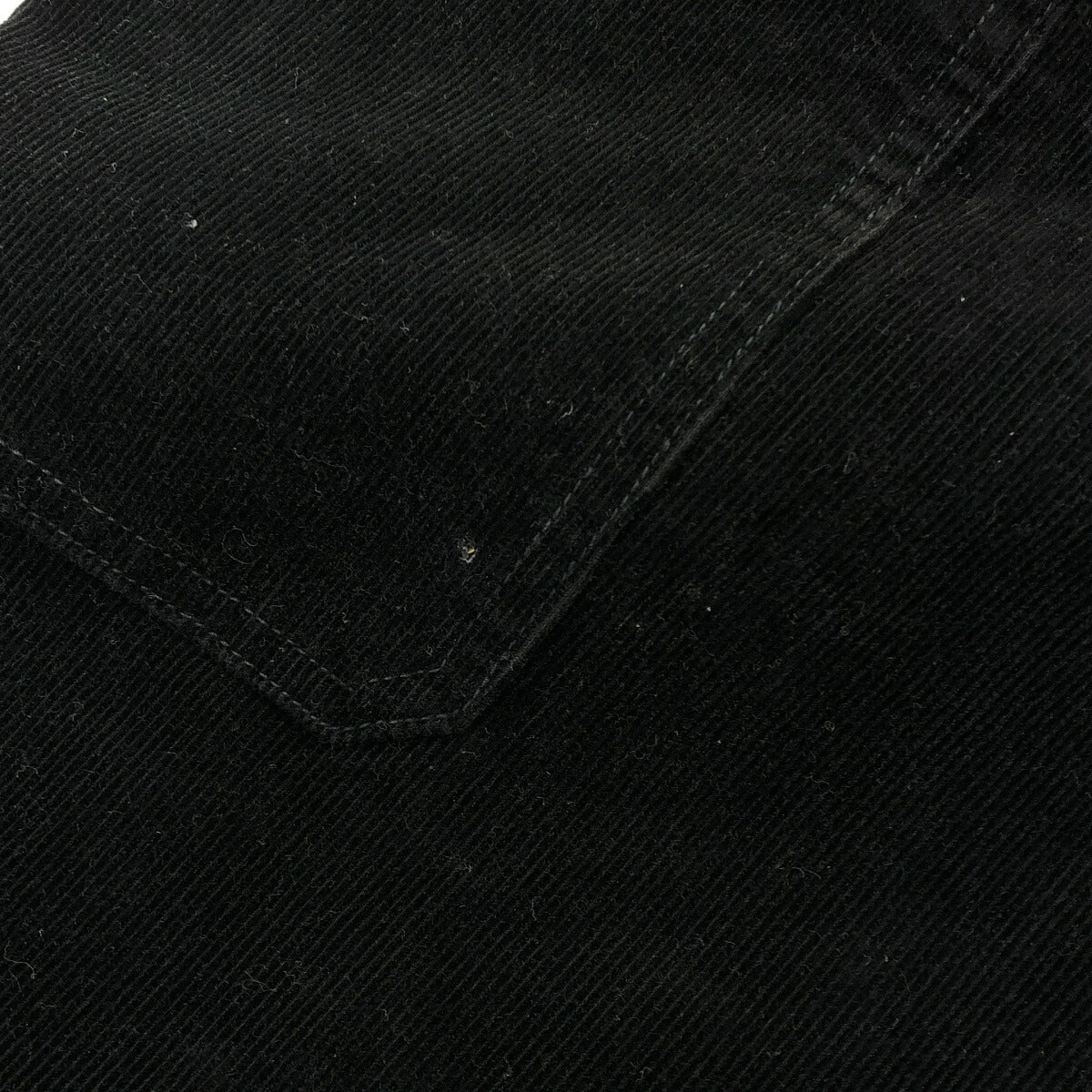 OLDMAN'S TAILOR Corduroy Button Fly Pants Black Size 38
