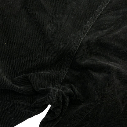 OLDMAN'S TAILOR Corduroy Button Fly Pants Black Size 38