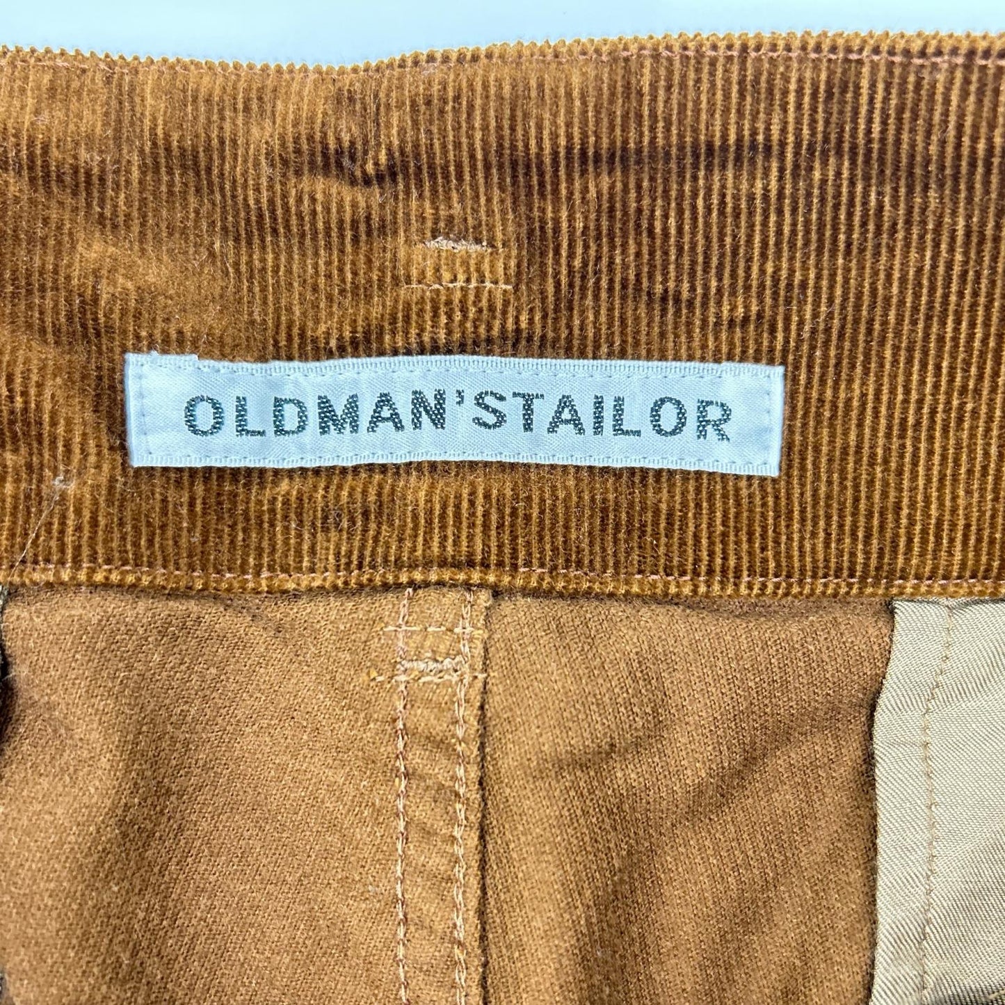 R&D.M.Co- Brown Corduroy Cargo Pants Size 38
