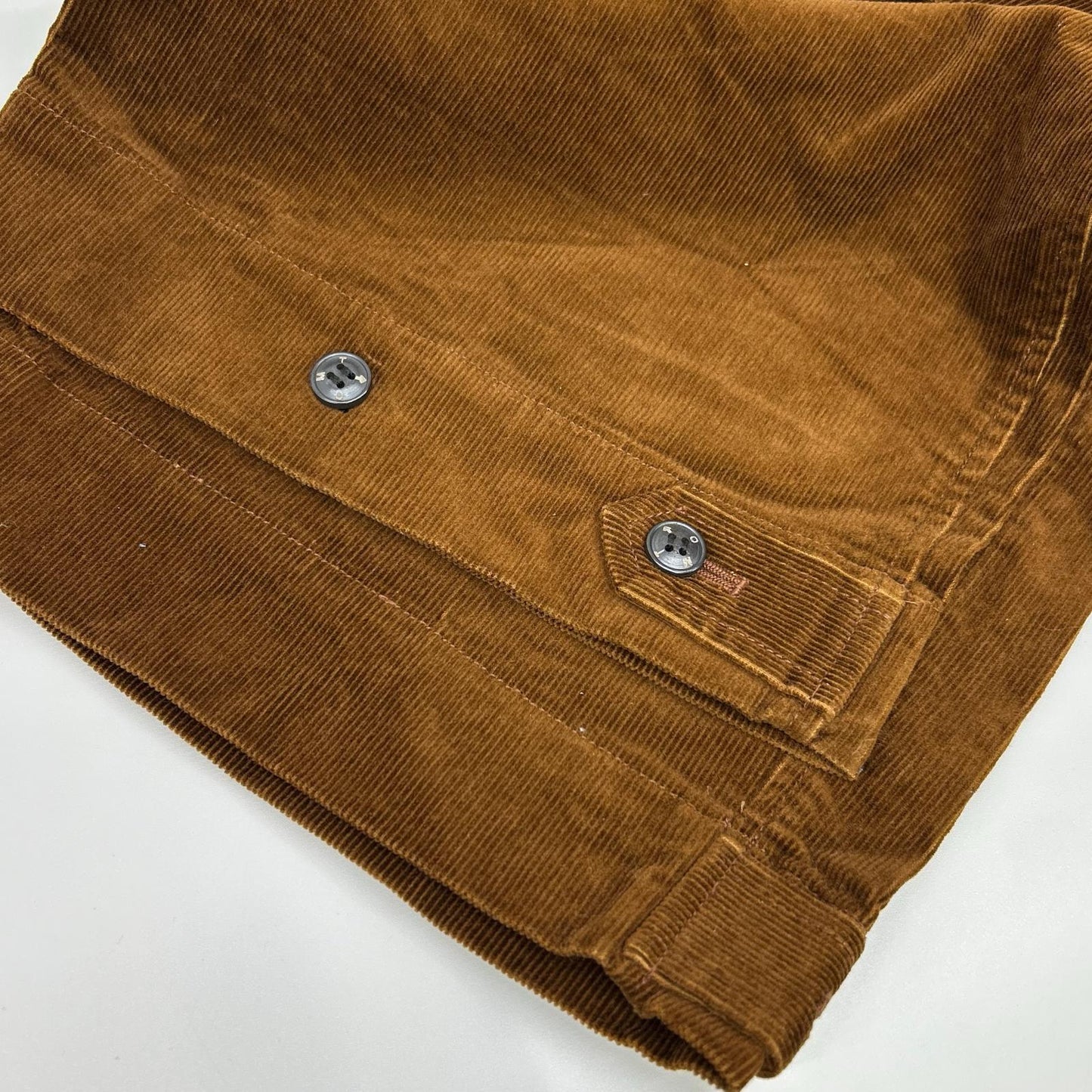 R&D.M.Co- Brown Corduroy Cargo Pants Size 38