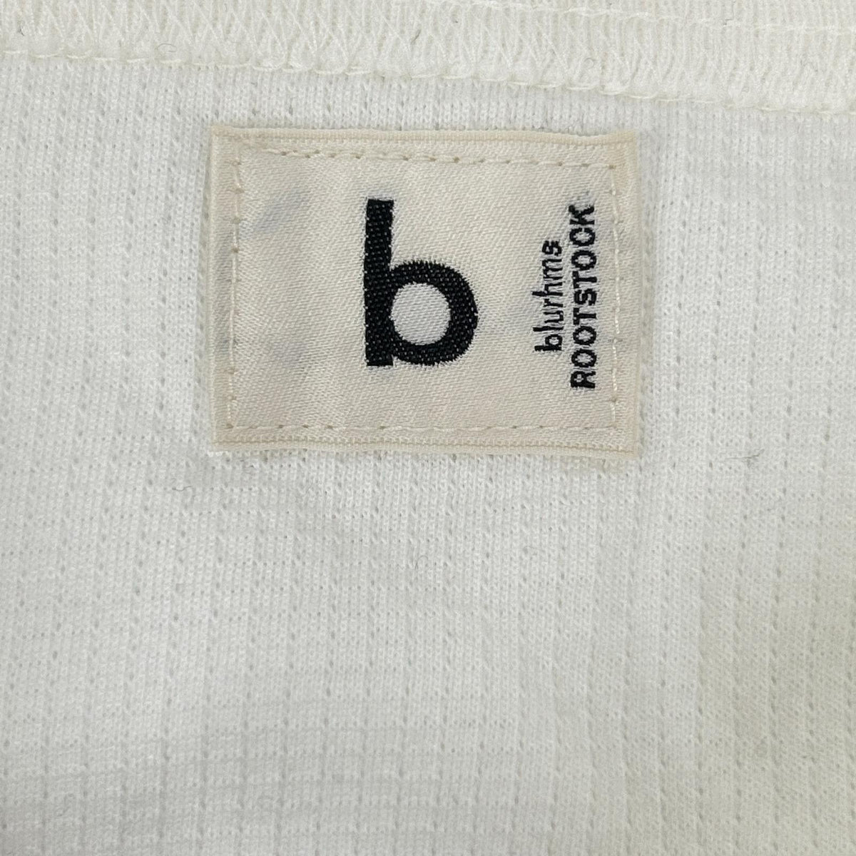 blurhms White Rough & Smooth Thermal T-Shirt