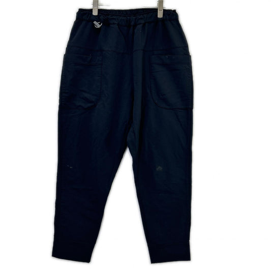 AXESQUIN Black Tech Wide Pants