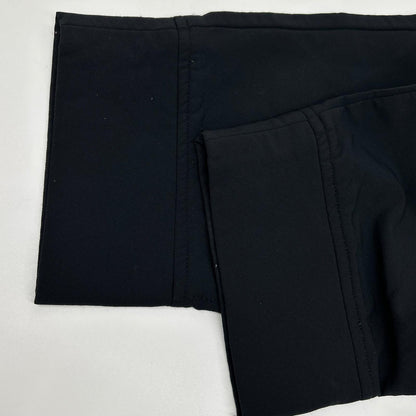 AXESQUIN Black Tech Wide Pants