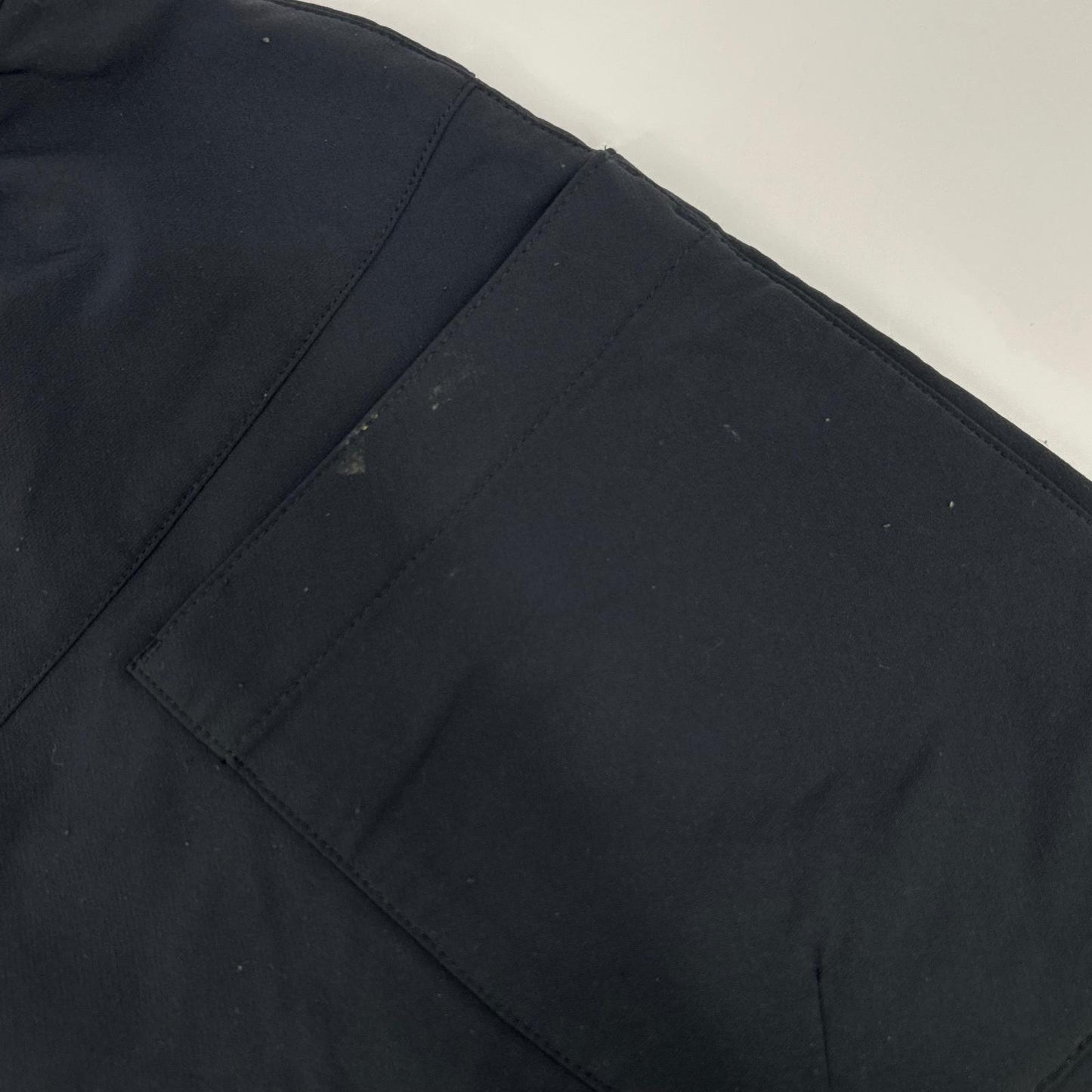 AXESQUIN Black Tech Wide Pants