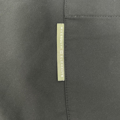 AXESQUIN Black Tech Wide Pants