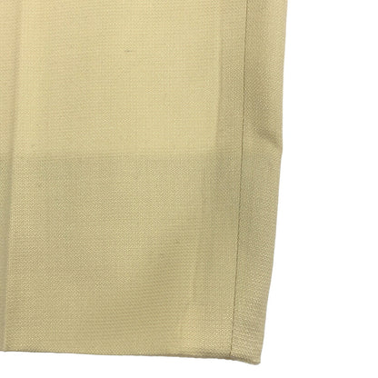 LOUIS VUITTON 12SS Ivory Silk Wool Trousers Size 38
