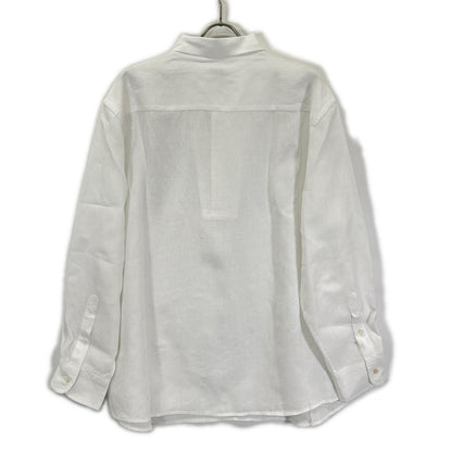 Loro Piana 100% Linen Pullover Long Shirt White Size M