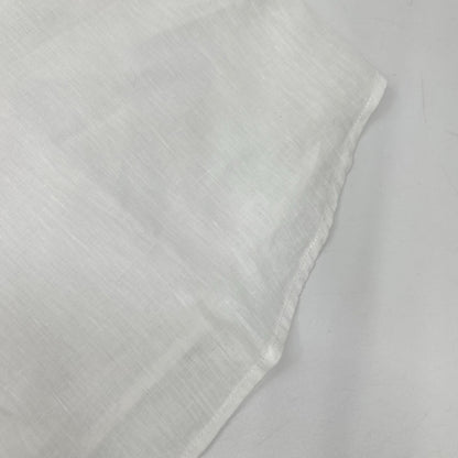Loro Piana 100% Linen Pullover Long Shirt White Size M