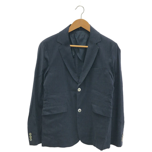 jun hashimoto Navy 2-Button Tailored Blazer Size S