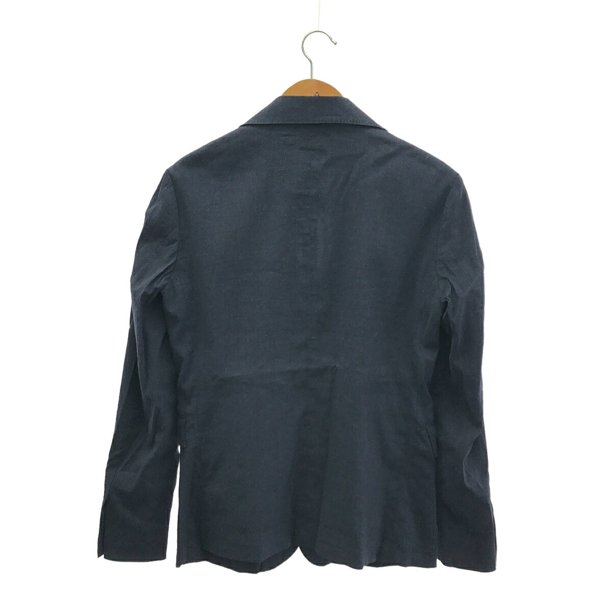 jun hashimoto Navy 2-Button Tailored Blazer Size S