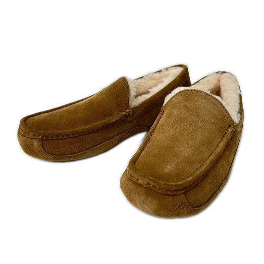 UGG M Ascot Sheepskin Moccasins Loafers Size 8