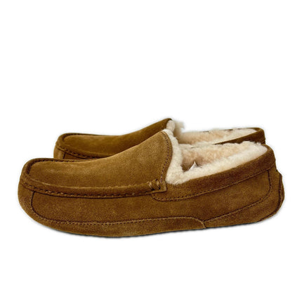 UGG M Ascot Sheepskin Moccasins Loafers Size 8