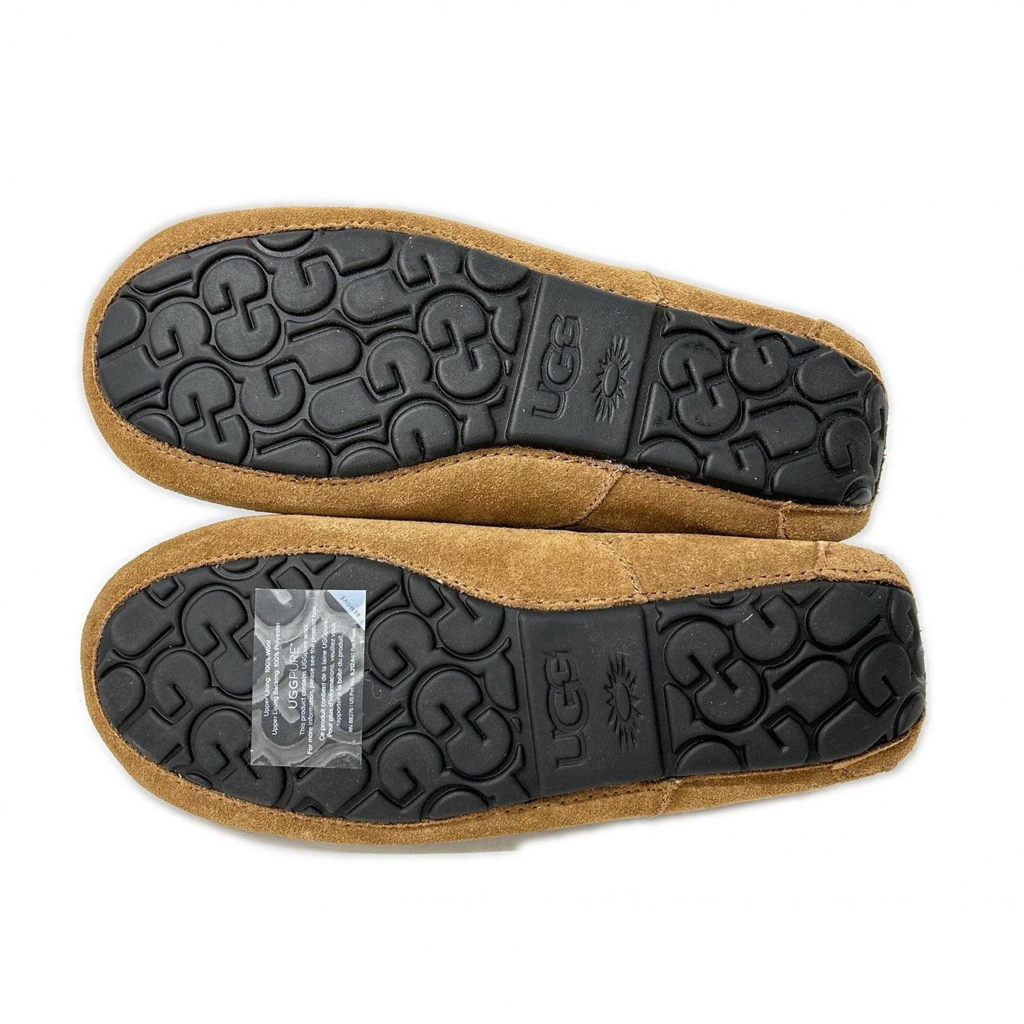 UGG M Ascot Sheepskin Moccasins Loafers Size 8