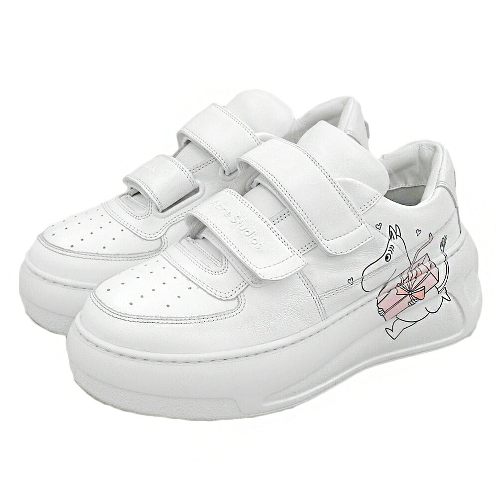 ACNE STUDIOS Moomin Velcro Platform Sneakers Size EU 41