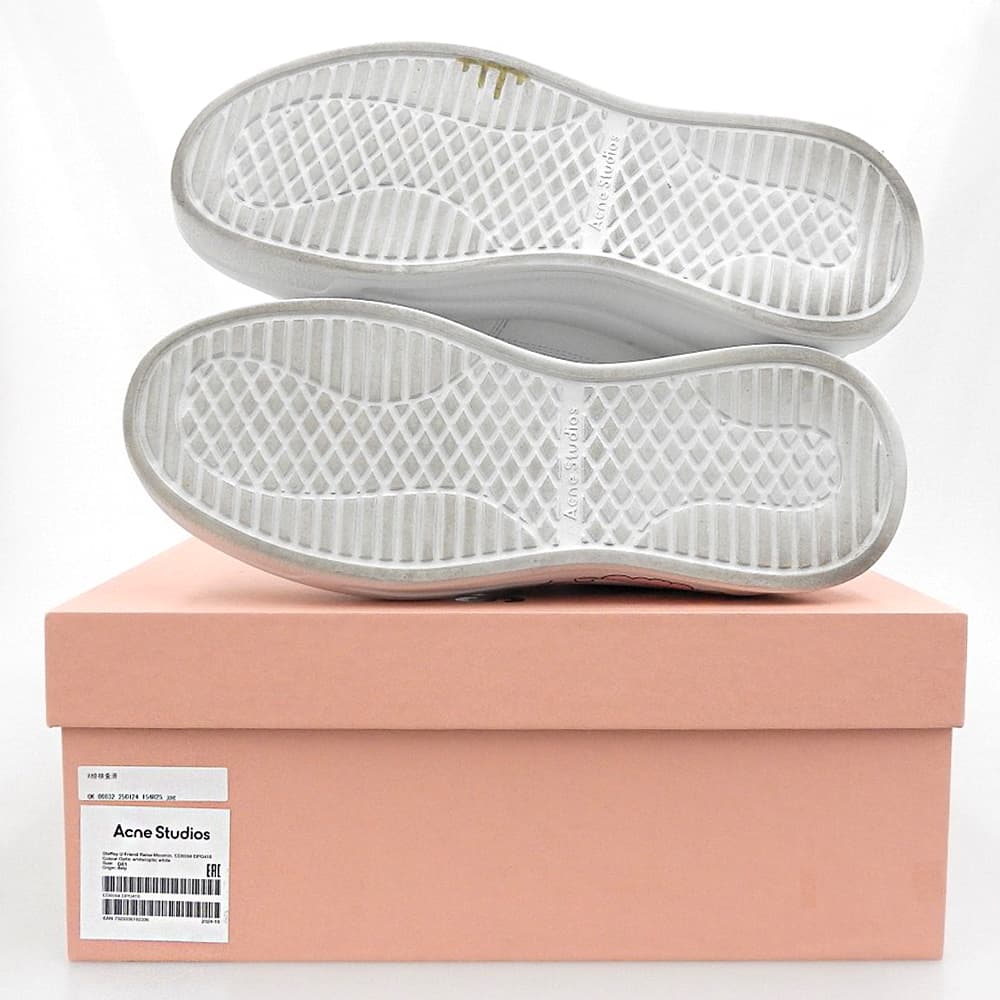 ACNE STUDIOS Moomin Velcro Platform Sneakers Size EU 41