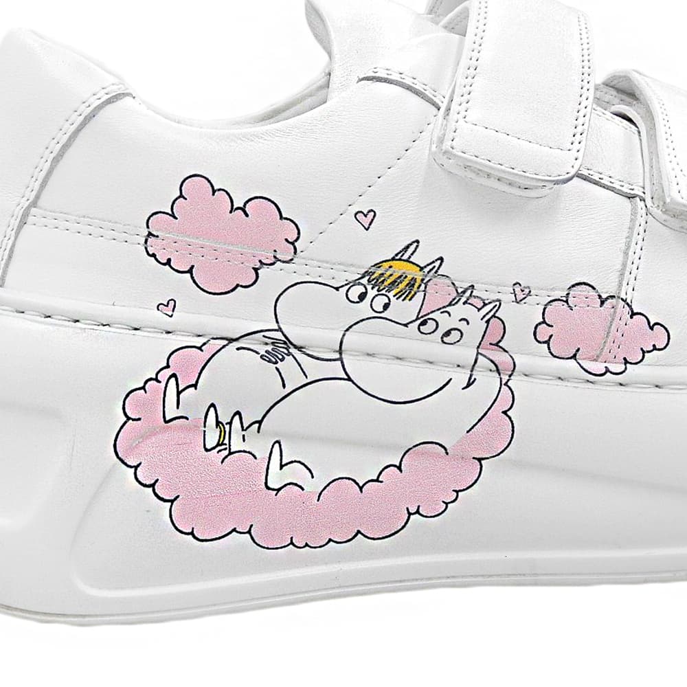 ACNE STUDIOS Moomin Velcro Platform Sneakers Size EU 41