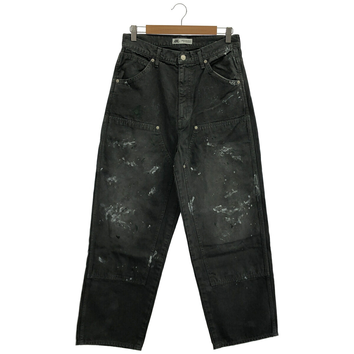 ATELLIER WELLS BY JOHNBULL Black Ox Knee Pants Size 28
