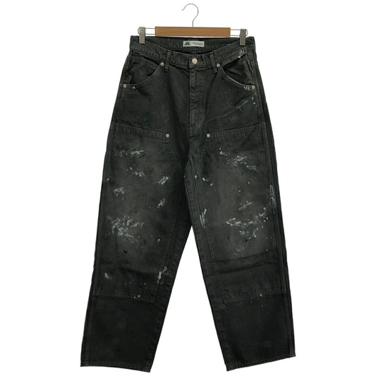 ATELLIER WELLS BY JOHNBULL Black Ox Knee Pants Size 28