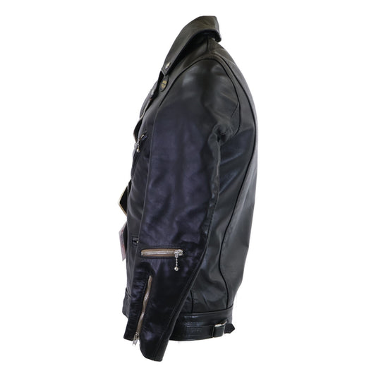 Lewis Leathers 441T CYCLONE TIGHT FIT Jacket Black Size 34