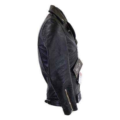 Lewis Leathers 441T CYCLONE TIGHT FIT Jacket Black Size 34