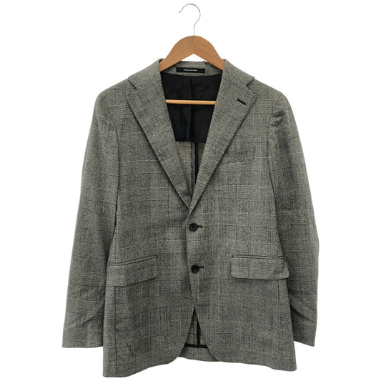 TAGLIATORE Vesvio Gray Wool 2B 1-Pleat Suit Size 44