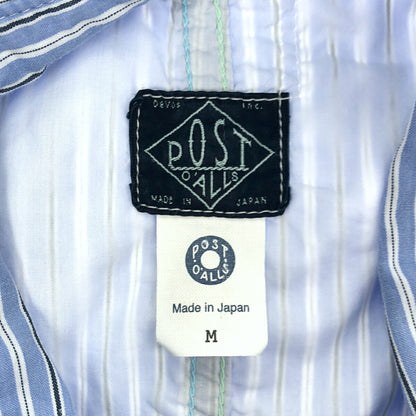 POST O'ALLS 1101L-SB1 Light Blue Stripe Lined No.1 Size M