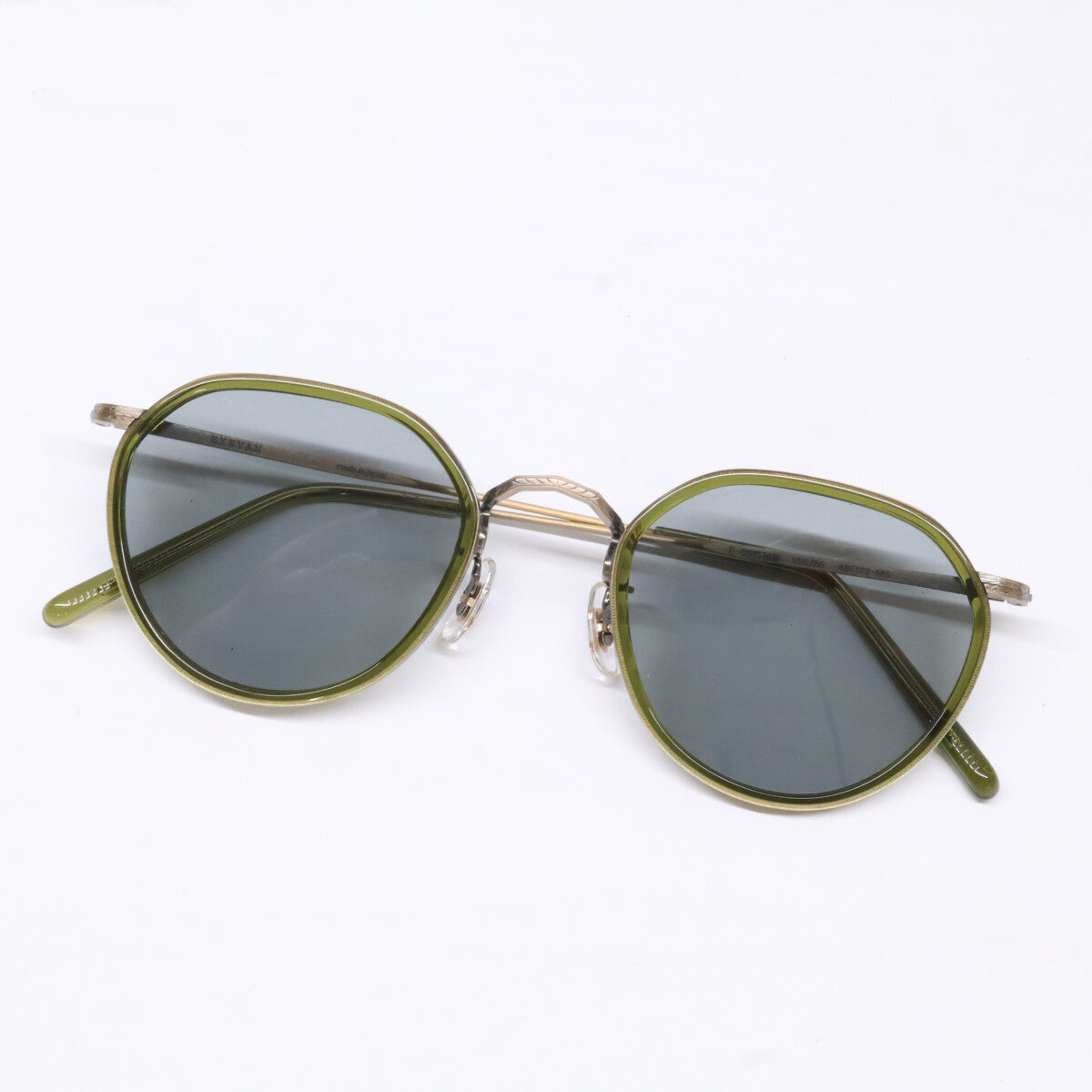 EYEVAN E-0515 Crown Panto Frame Sunglasses Size 49X22-145