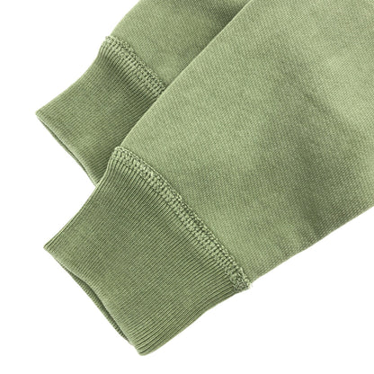 RRL Faded Mint Cotton Drawstring Ranch Logo Hoodie Size S