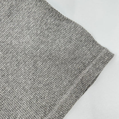 RRL Gray Cotton Henley Waffle Long Sleeve Size XS