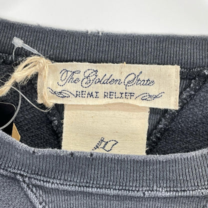 REMI RELIEF Dark Gray Mickey Vintage Print Sweatshirt Size 4