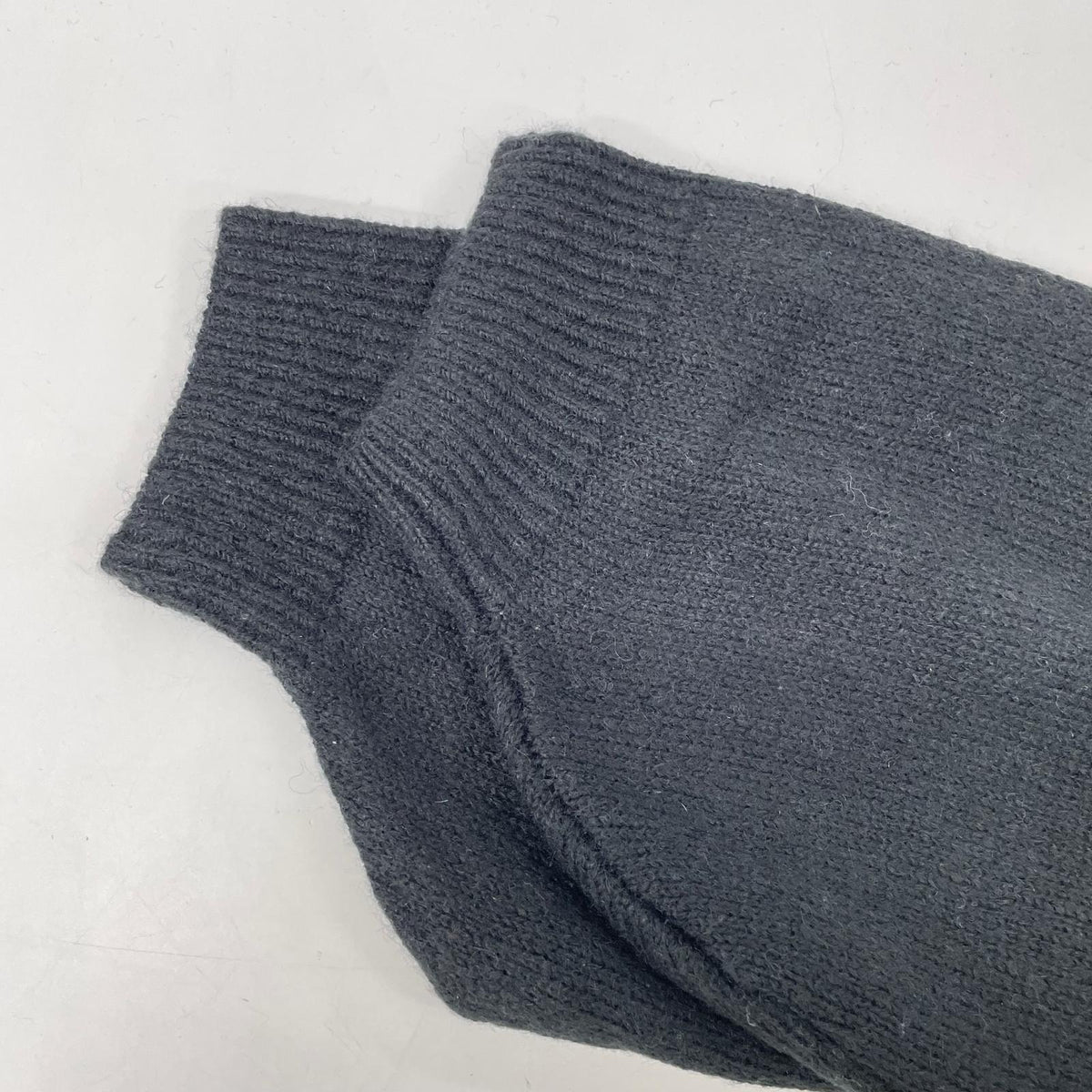REMI RELIEF Black Mohair Blend Dalmatian Knit