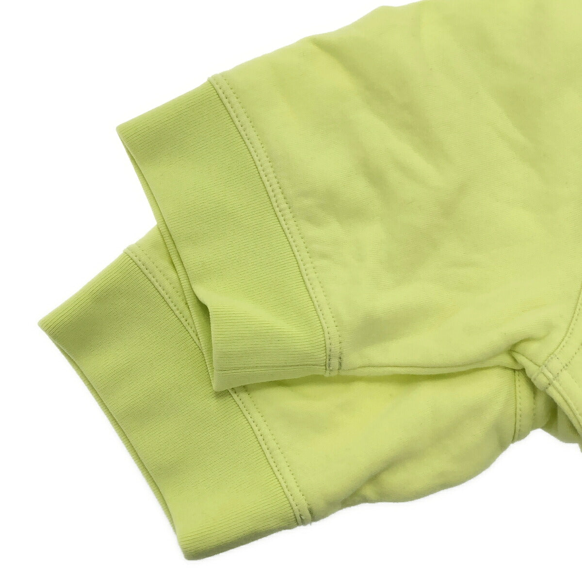 HERMES Yellow Short Sleeve Sweatshirt Size S